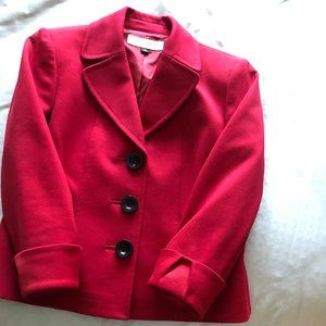 Tahari Red Blazer